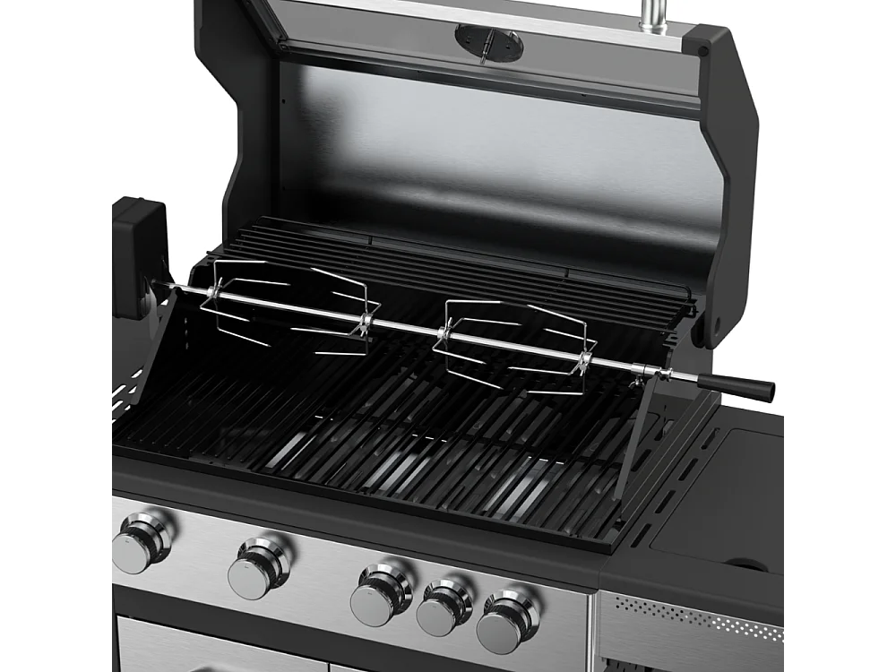 Kit de rôtisserie noir