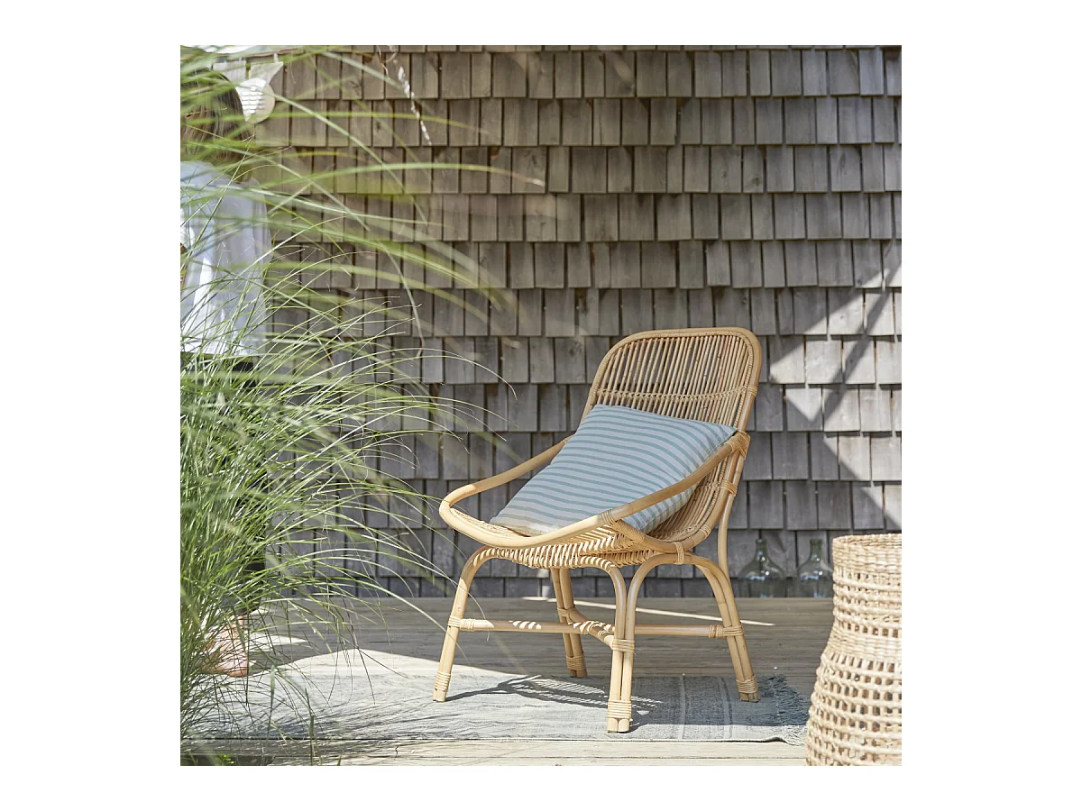 sedia seduta poltrona naturale giardino esterno vintage naturale veranda design