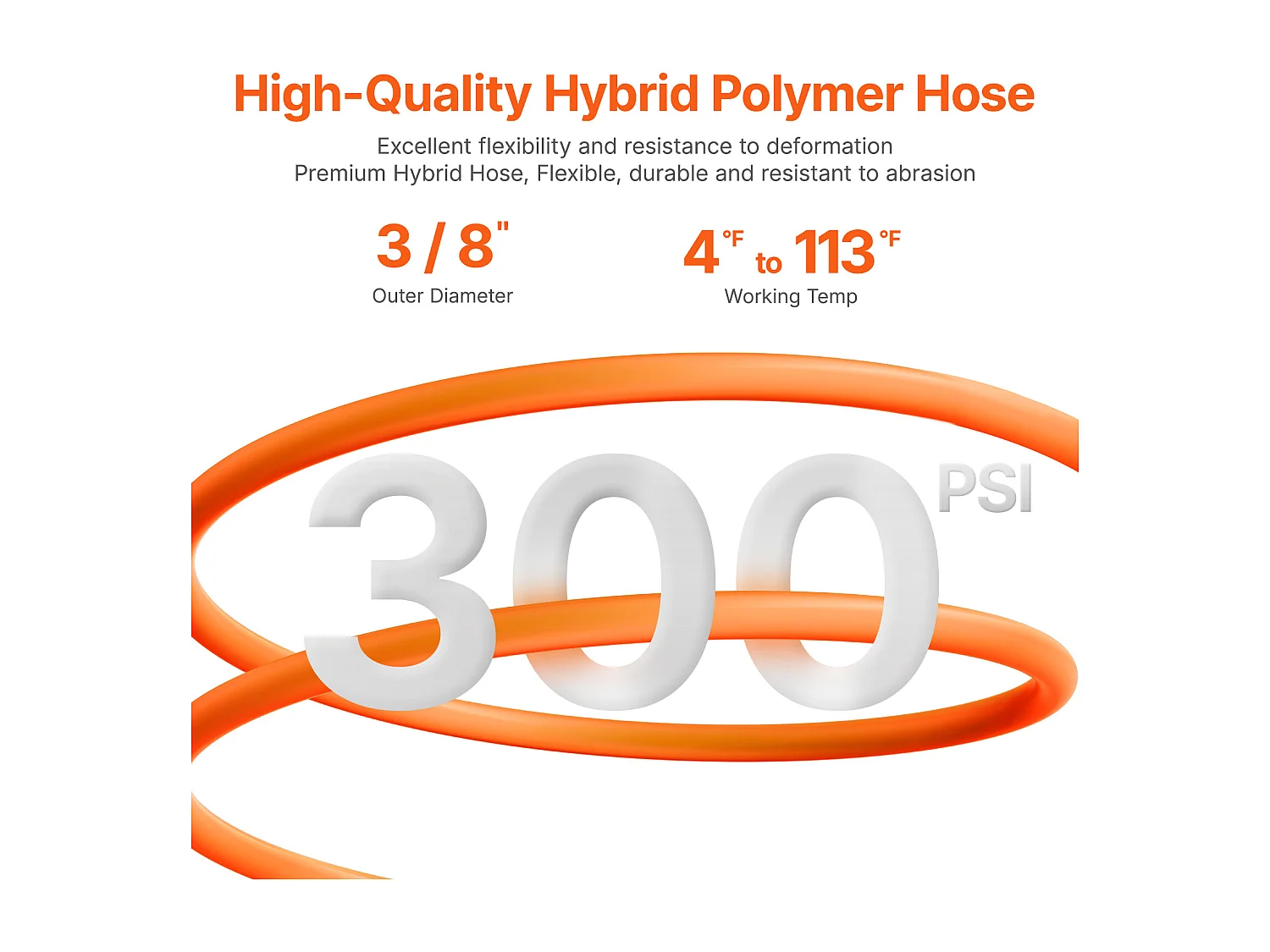 Dévidoir, SucceBuy Enrouleur de Tuyau d'Air Rétractable 9,5 mm × 15,24 m 300 PSI Hybride