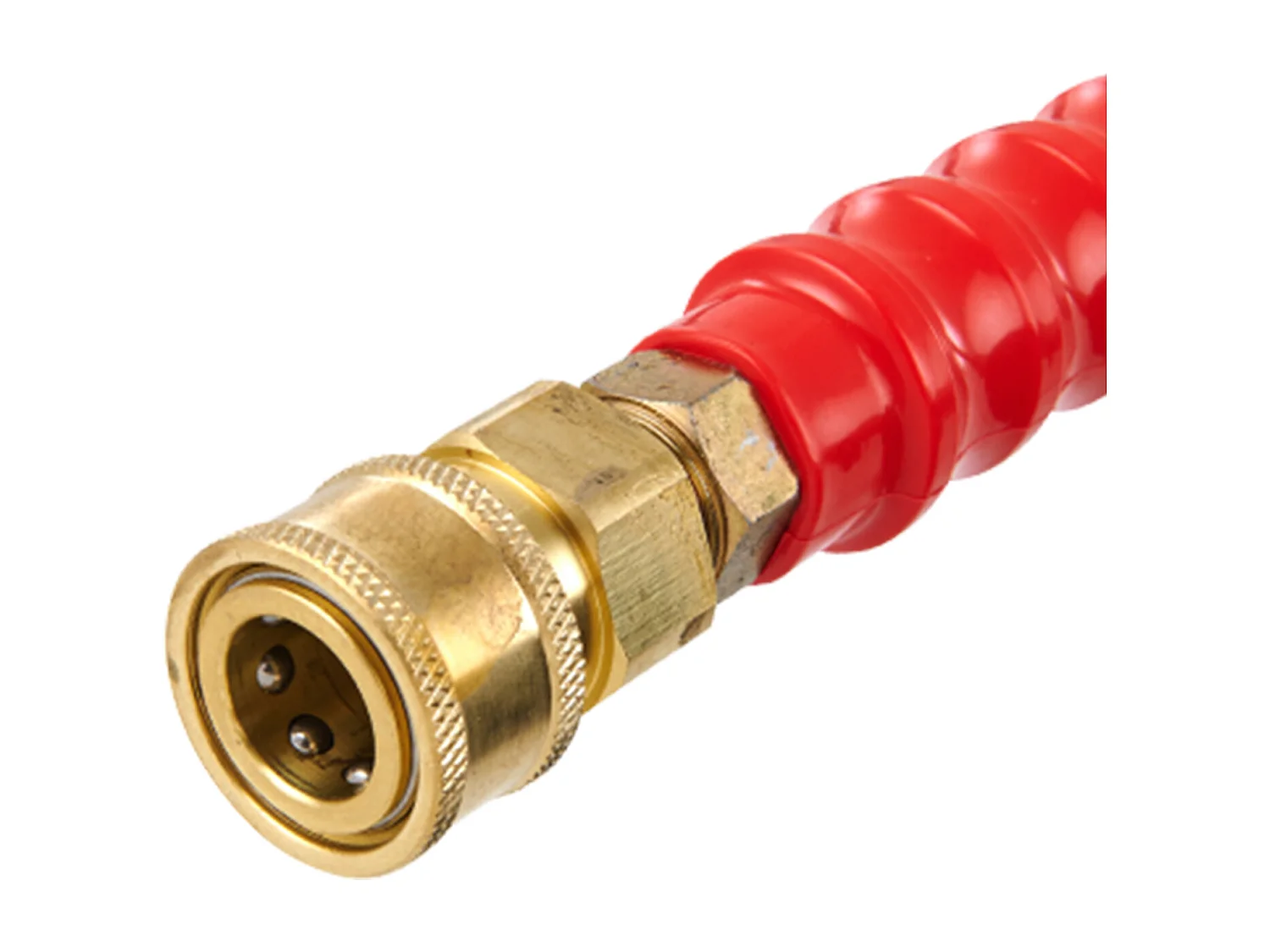 Tuyau d'Arrosage, SucceBuy Tuyau de Laveuse Haute Pression 30,5 m 4800 PSI, Connexion Rapide 0,95 cm