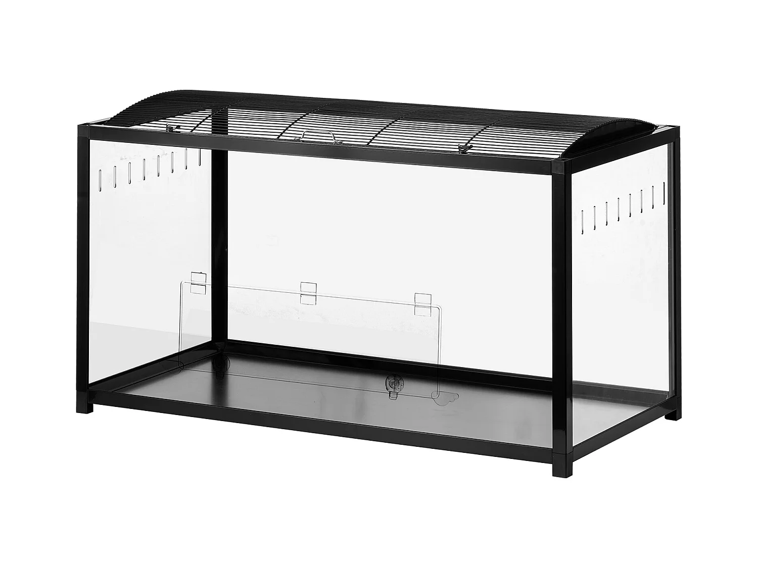 Cage Rongeur Hamster, SucceBuy Cage pour Hamster, Spacieuse 96 x 47 x 55 cm, Cage Ventilée pour Petits Animaux pour Hamsters, Souris, Cochons d'Inde