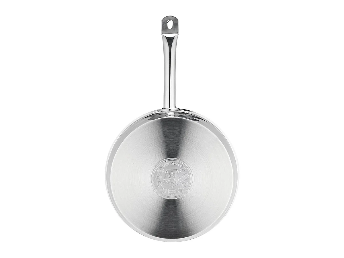 Poêle inox 28x6cm induction