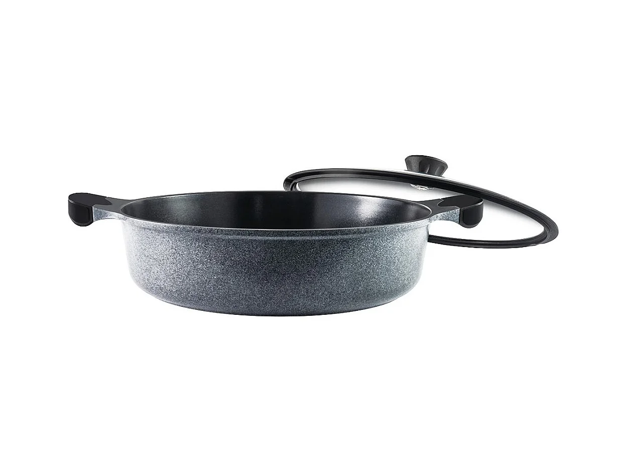 Sautoir noir 32cm - "Charbon"