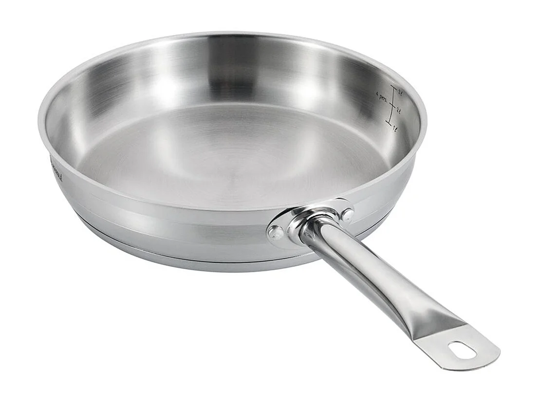 Poêle inox 28cm induction