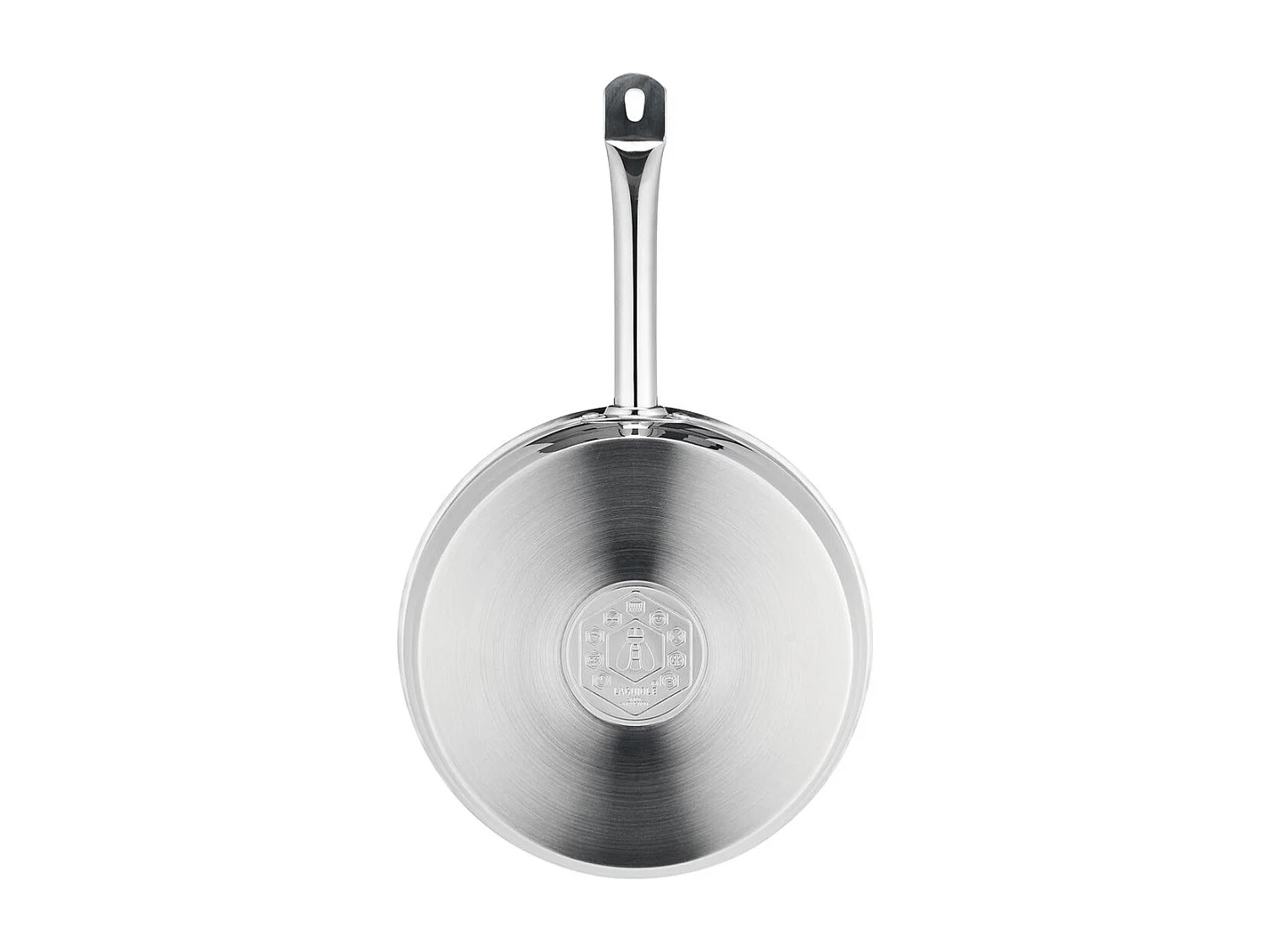 Poêle inox 28cm induction