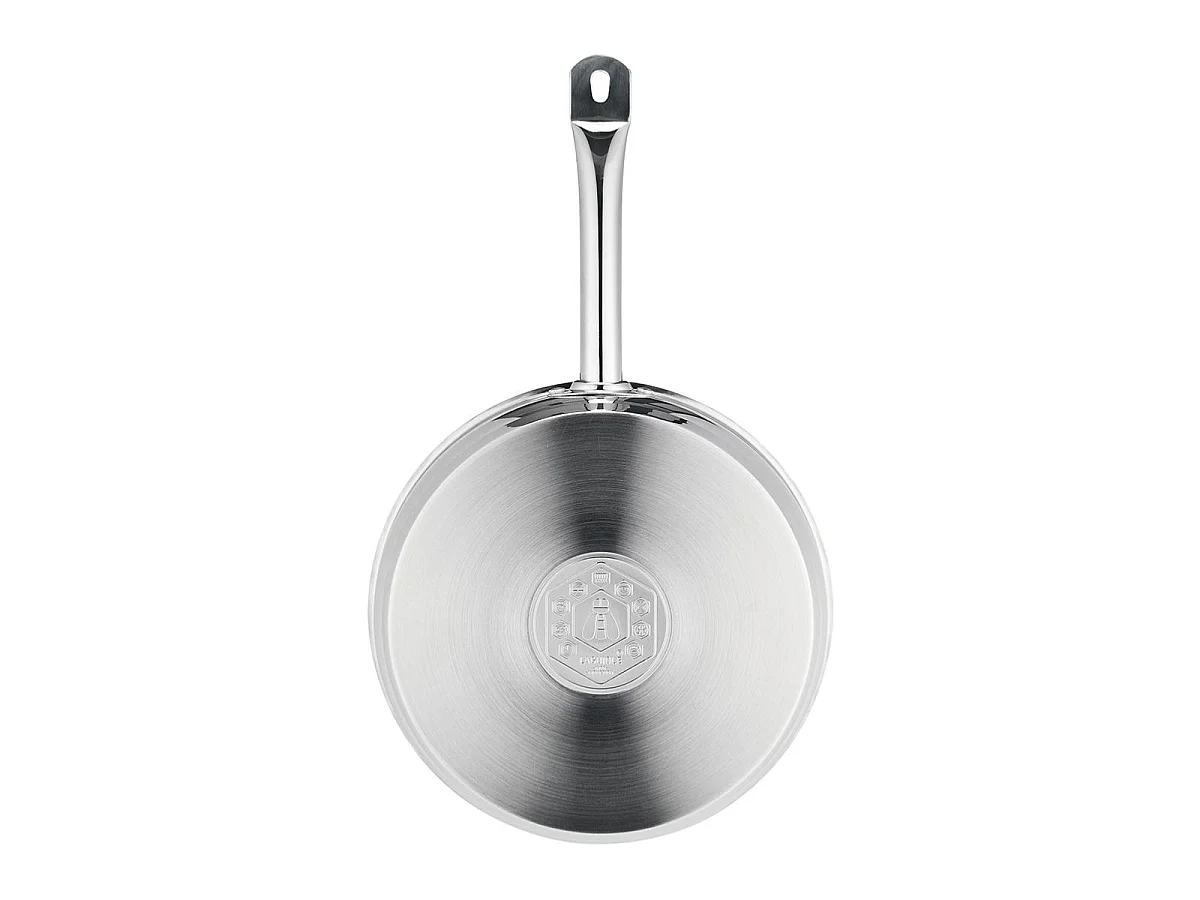 Poêle inox 28cm induction