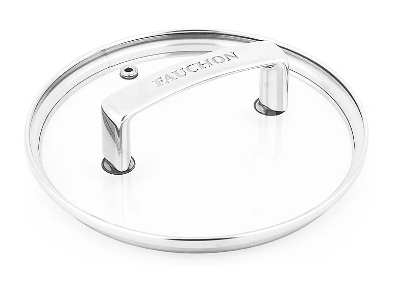 Couvercle 16cm en verre et en aluminium SIGNATURE