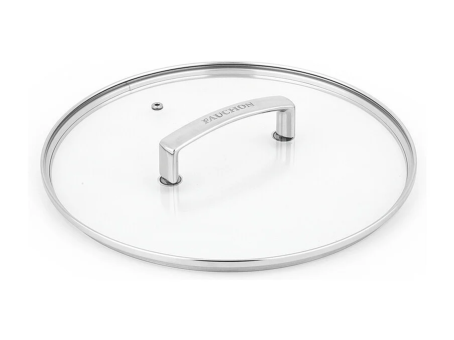 Couvercle 28cm en verre et en aluminium SIGNATURE