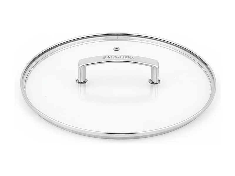 Couvercle 28cm en verre et en aluminium SIGNATURE