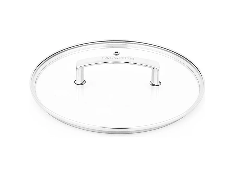 Couvercle 24cm en verre et en aluminium SIGNATURE