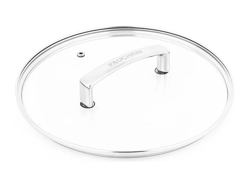 Couvercle 24cm en verre et en aluminium SIGNATURE