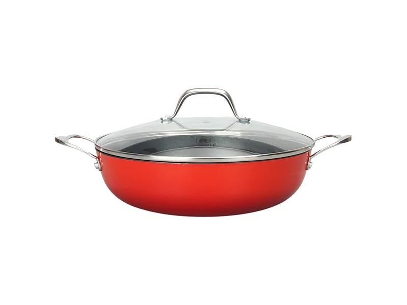 Sautoir rouge 28cm - "Red AirIron"