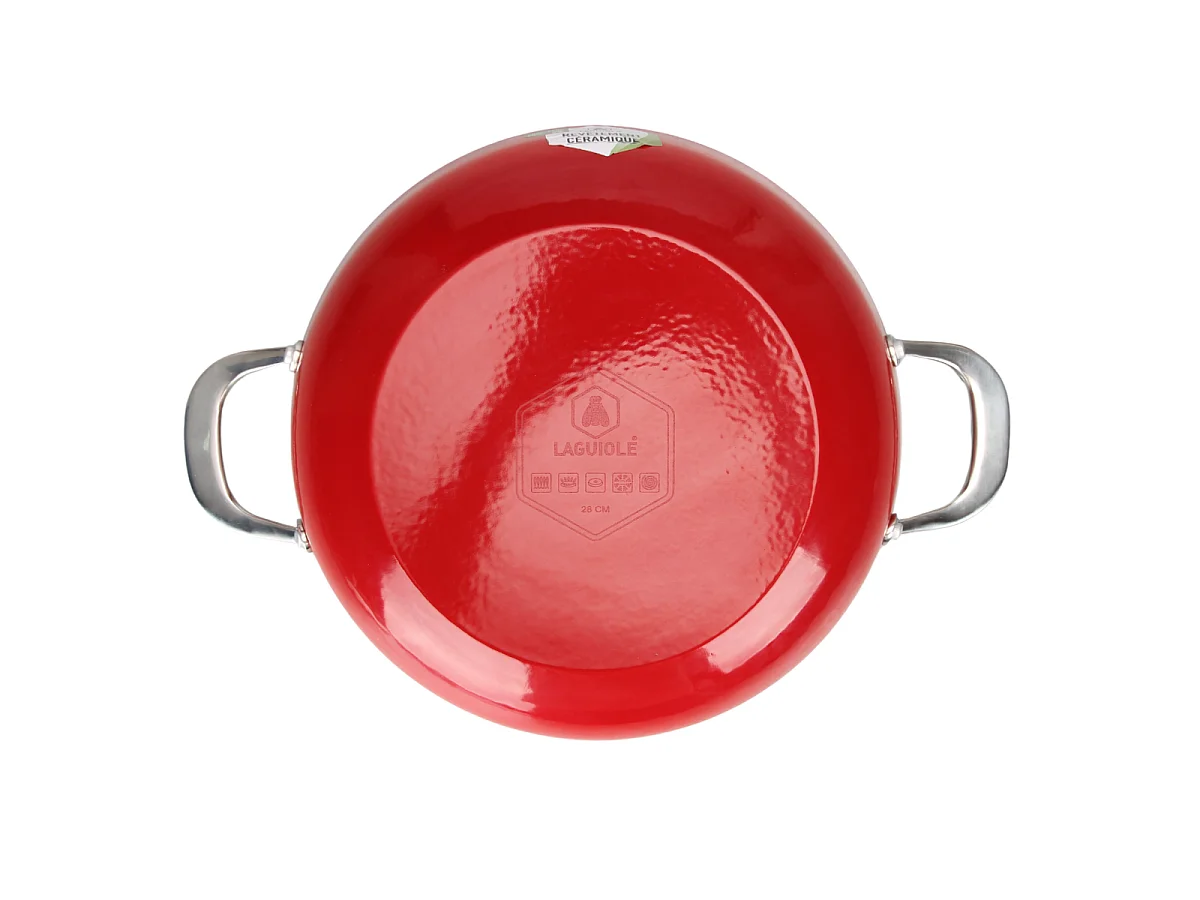 Sautoir rouge 28cm - "Red AirIron"