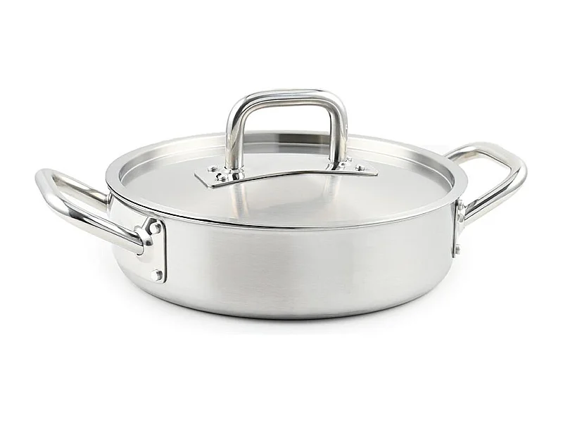 Sautoir triplex inox 28cm