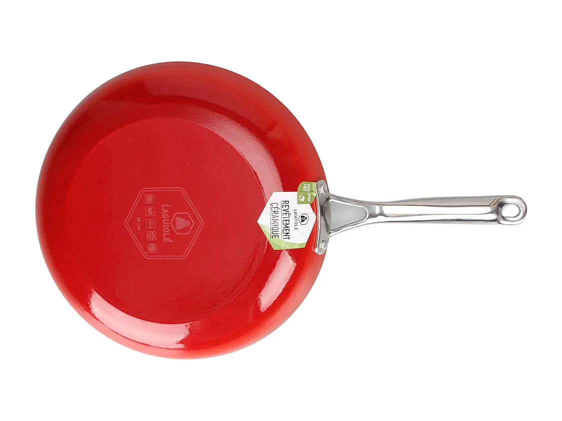 Poêle rouge 24cm - "Red AirIron"