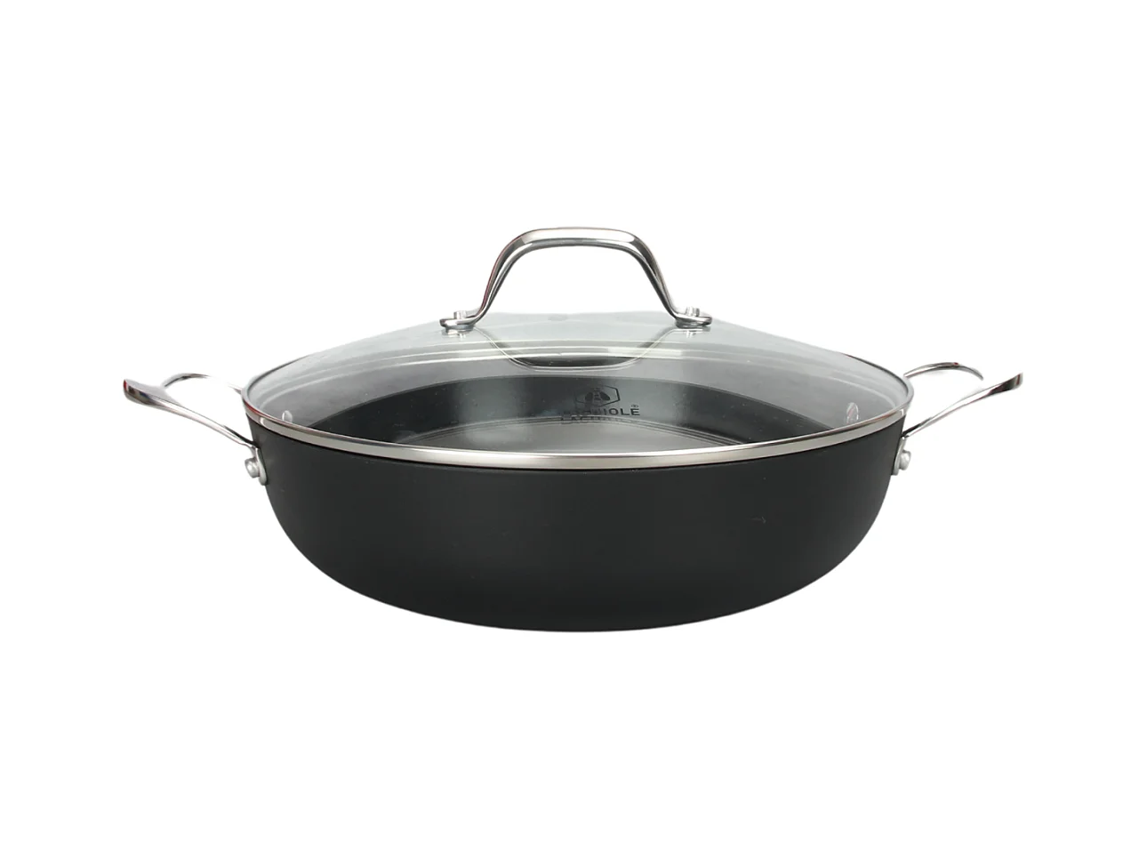 Sautoir noir 32cm - "AirIron"