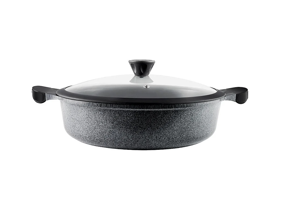 Sautoir noir 28cm - "Charbon"