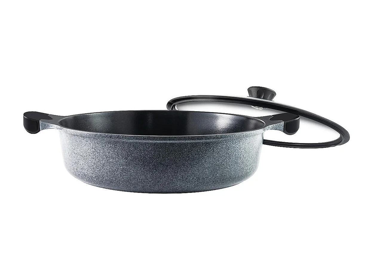 Sautoir noir 28cm - "Charbon"