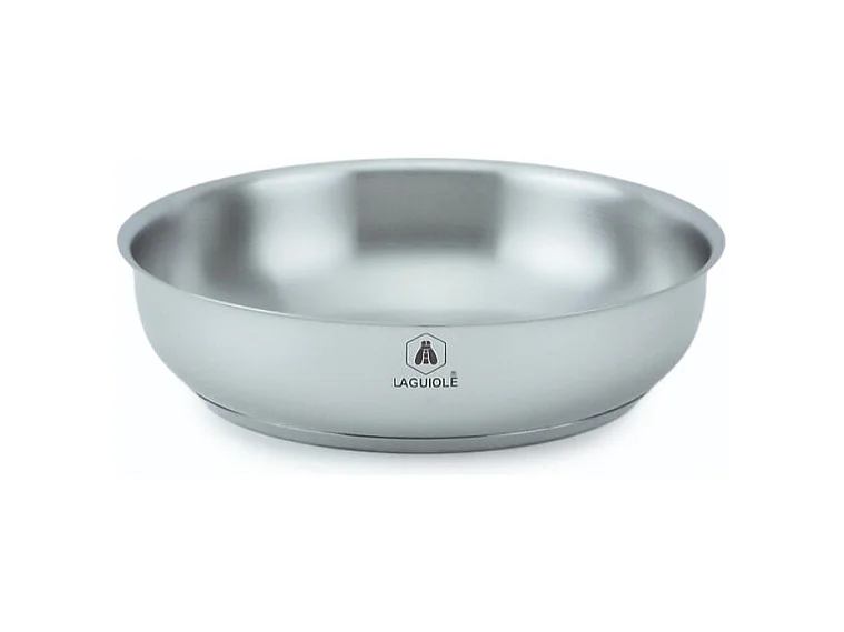 Set de 3 poêles inox amovible 20/24/28cm - "Réactif"