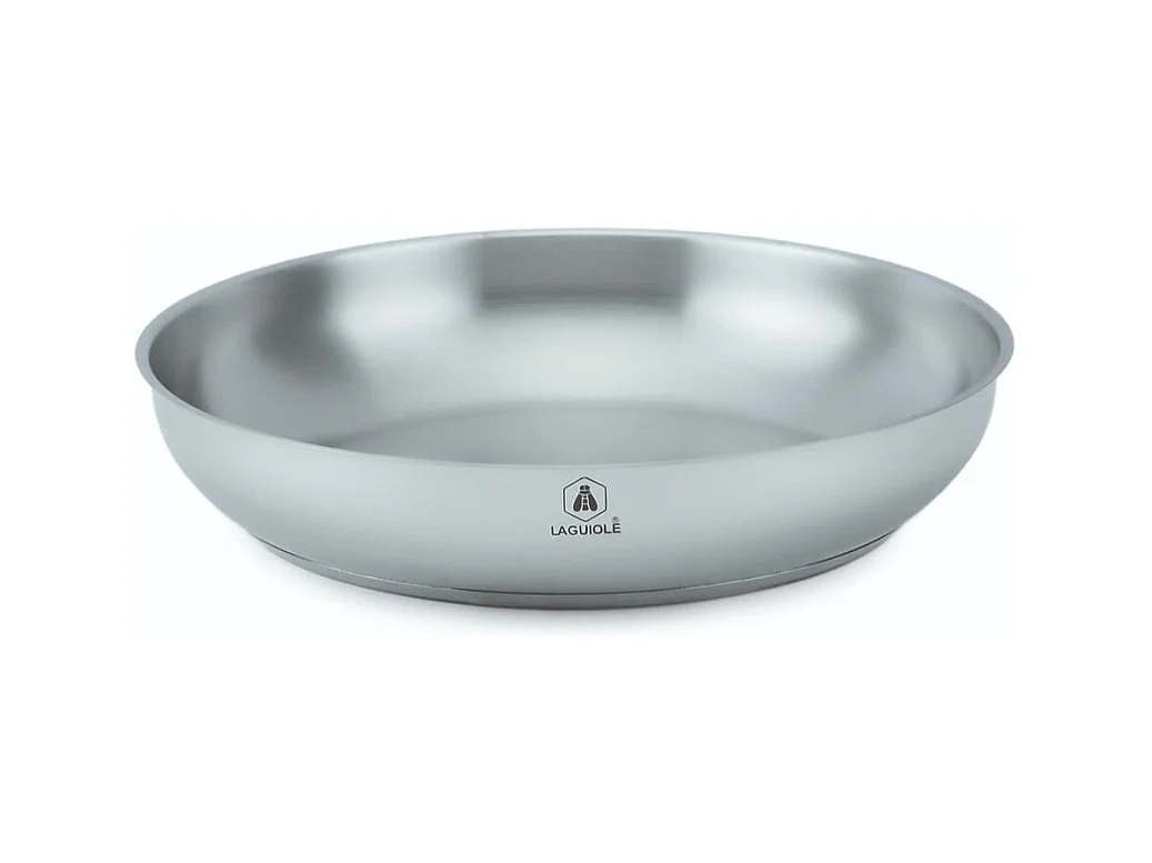 Set de 3 poêles inox amovible 20/24/28cm - "Réactif"