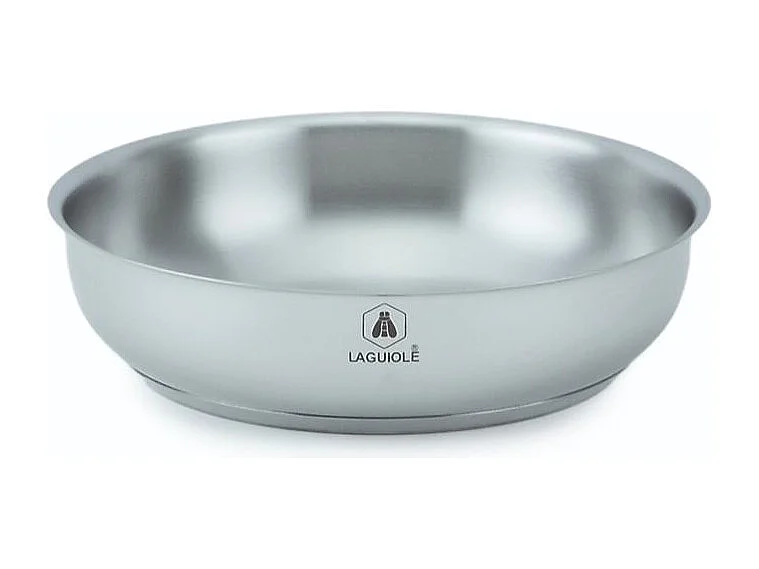 Set de 3 poêles inox amovible 20/24/28cm - "Réactif"