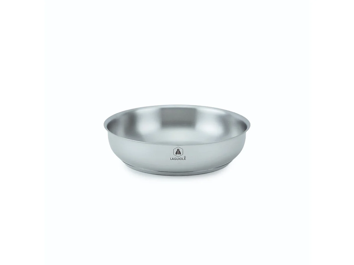 Set de 3 poêles inox amovible 20/24/28cm - "Réactif"