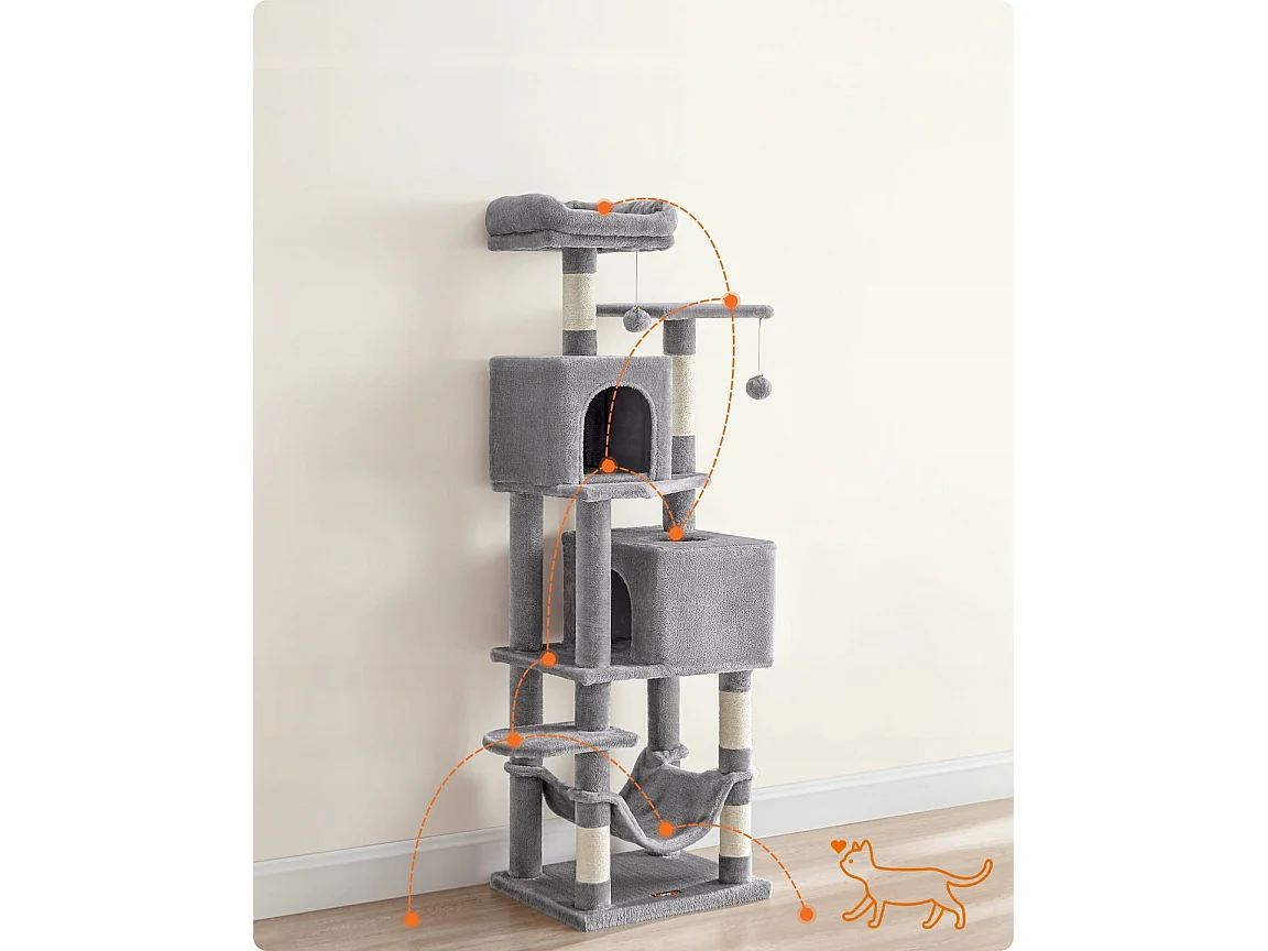 Grattoir - gris clair/beige