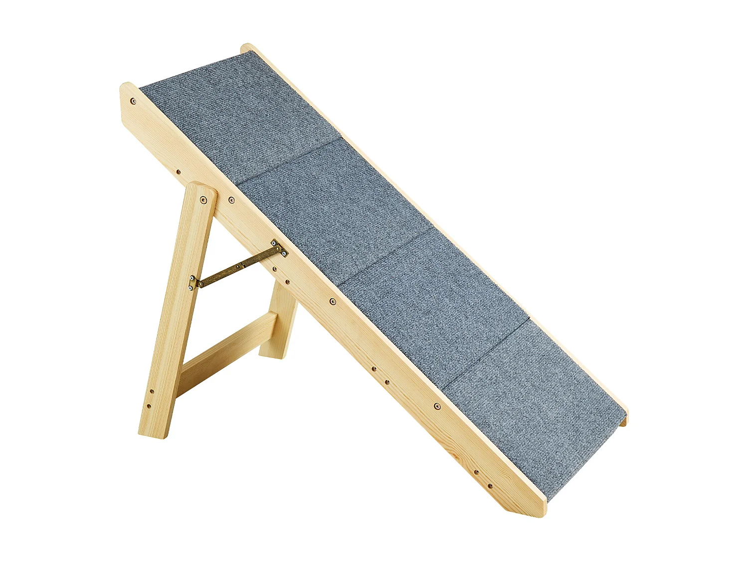 Escaleras para Perros SucceBuy Pet Step de 4 Escalones, 2 en 1, Plegables, de Madera, 68 kg