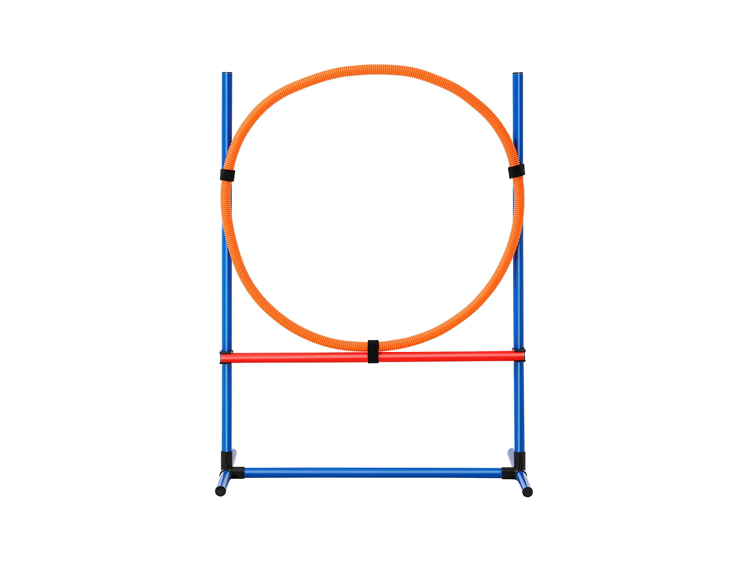 Kit d'Agilité, SucceBuy Dog Agility Training Equipment, Ensemble de 4 Pièces avec Haies, Cercau de Saut et Boîte de Pause