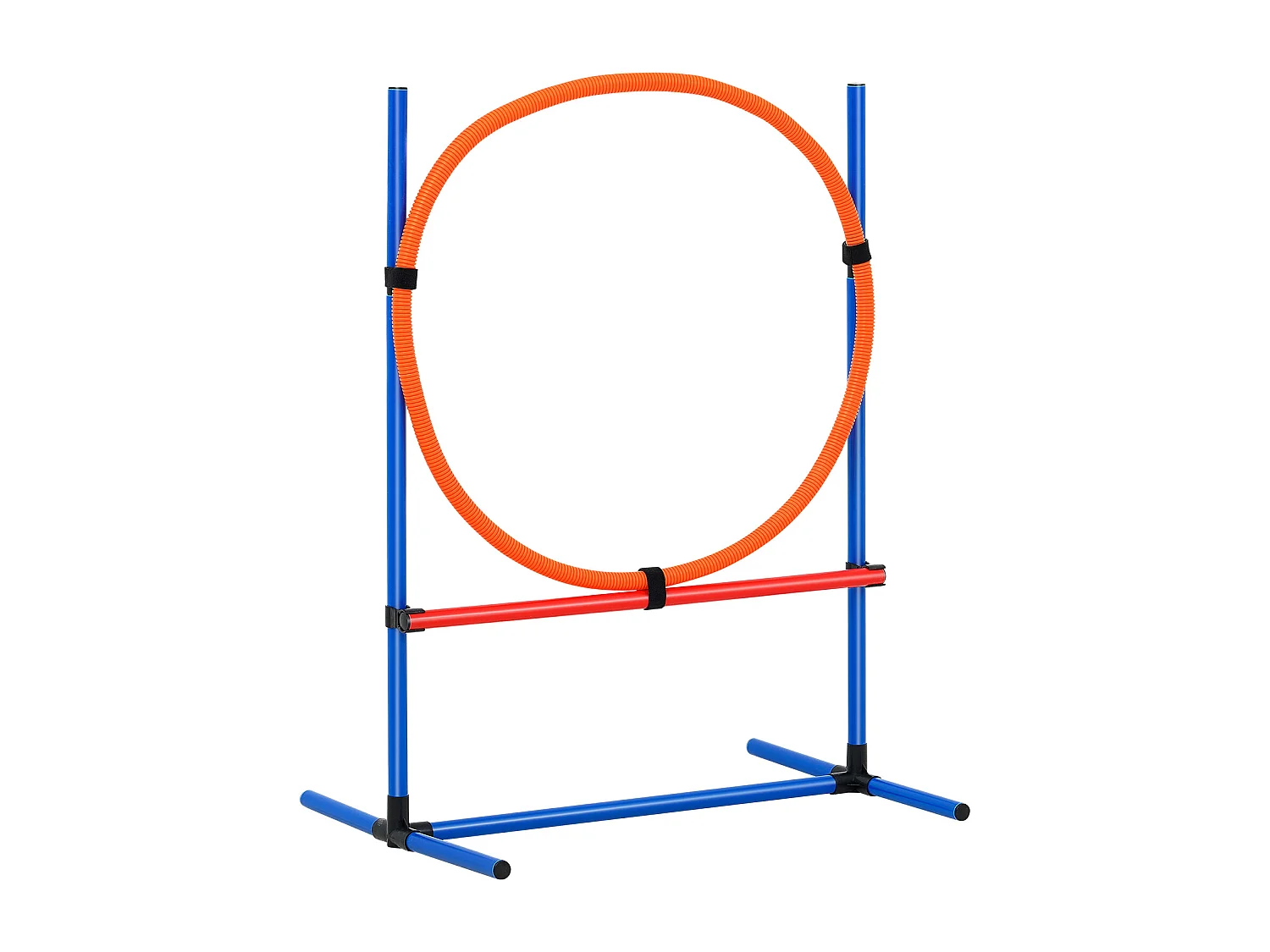 Kit d'Agilité, SucceBuy Dog Agility Training Equipment, Ensemble de 4 Pièces avec Haies, Cercau de Saut et Boîte de Pause