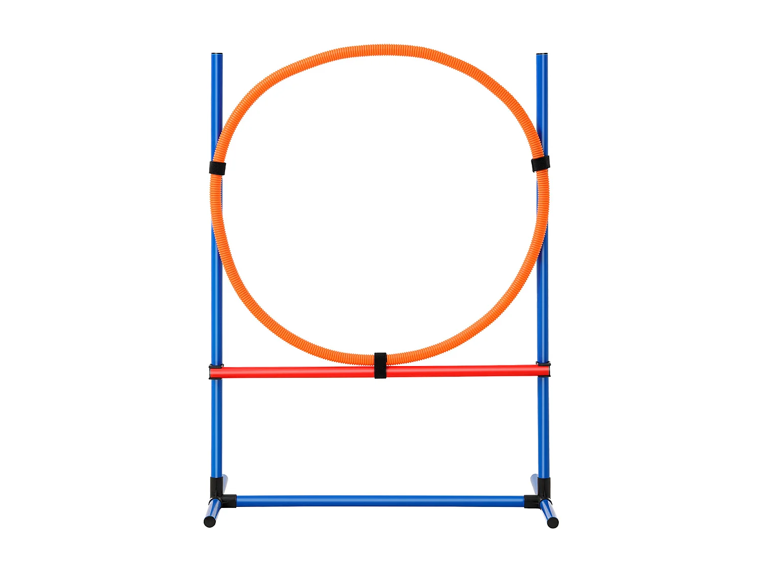 Kit d'Agilité, SucceBuy Dog Agility Training Equipment, Ensemble de 4 Pièces avec Haies, Cercau de Saut et Boîte de Pause