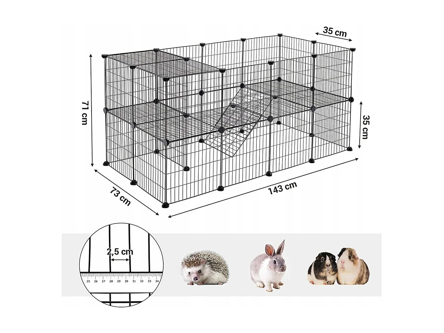 Enclos pour animaux - LPI02H