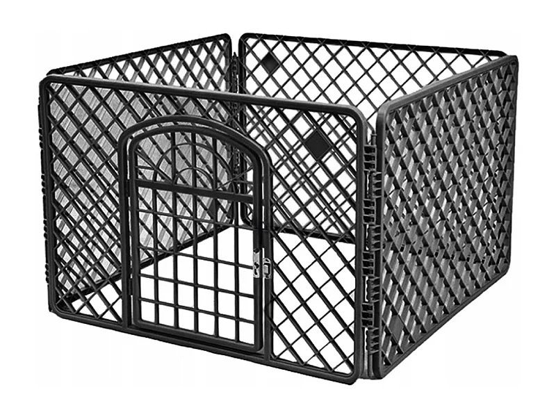 Enclos pour chien - Noir