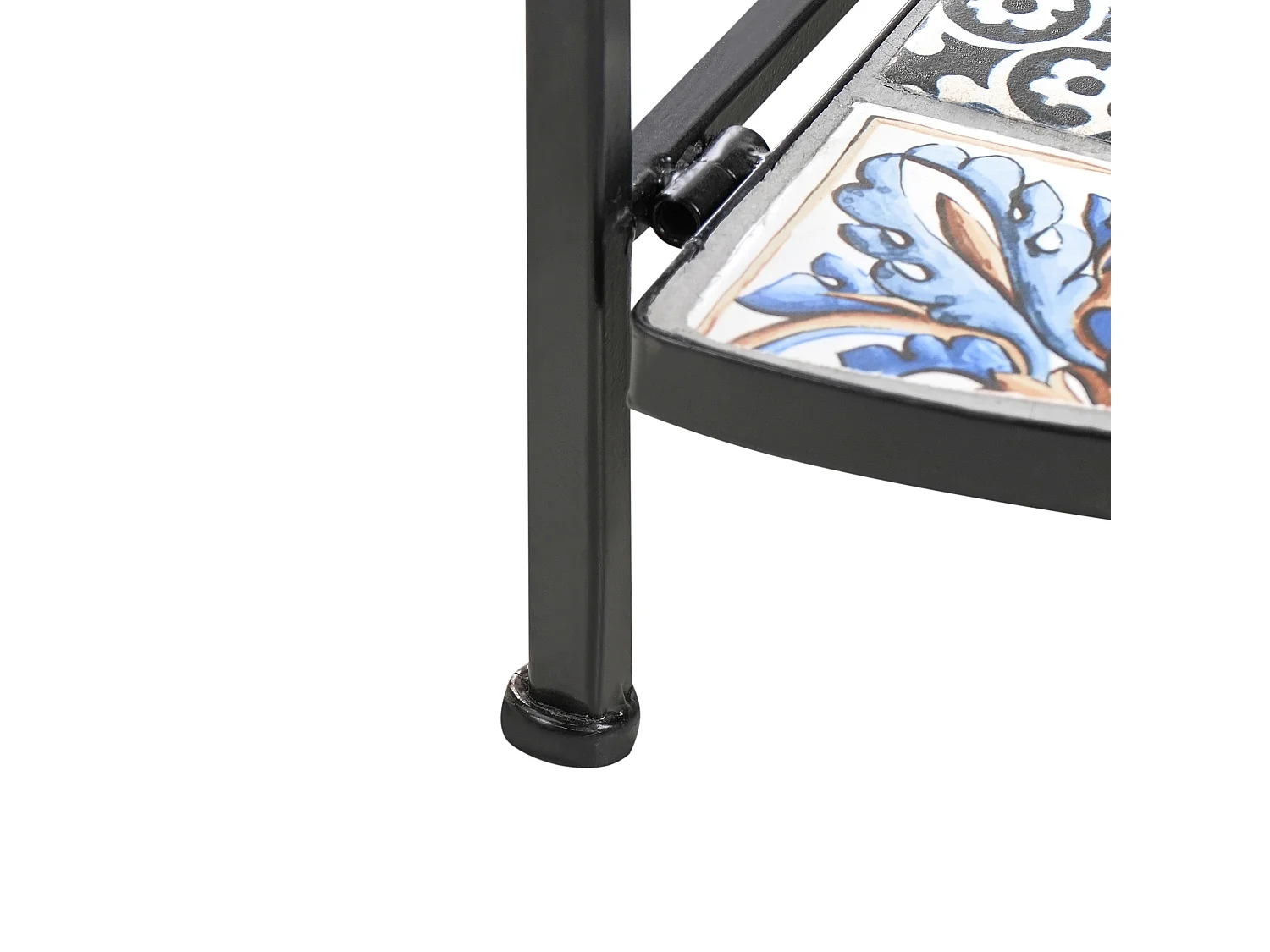 Meuble de rangement FAVARA Métal 43 cm 32 cm Noir