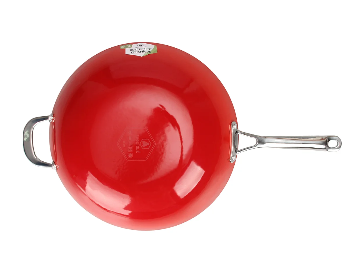 Wok rouge 32cm - "Red AirIron"