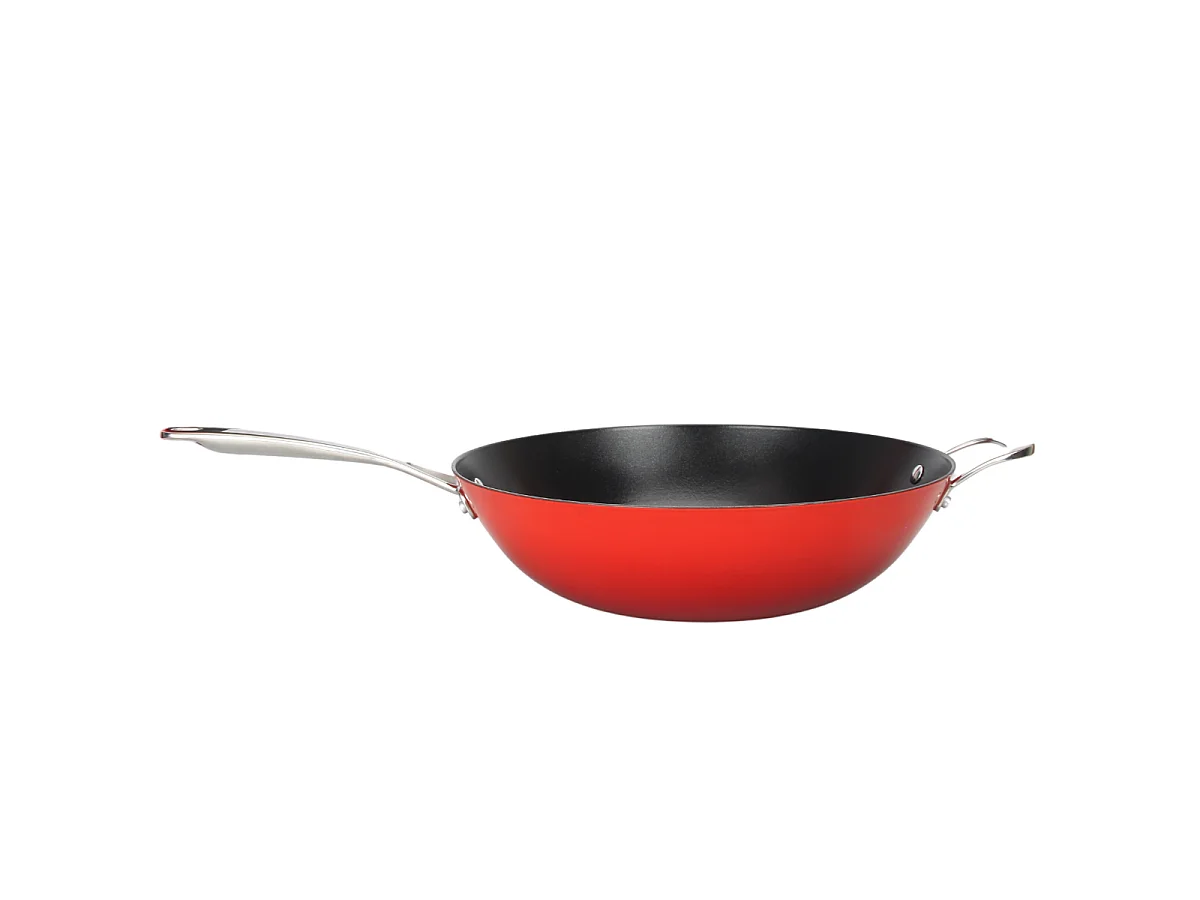 Wok rouge 32cm - "Red AirIron"