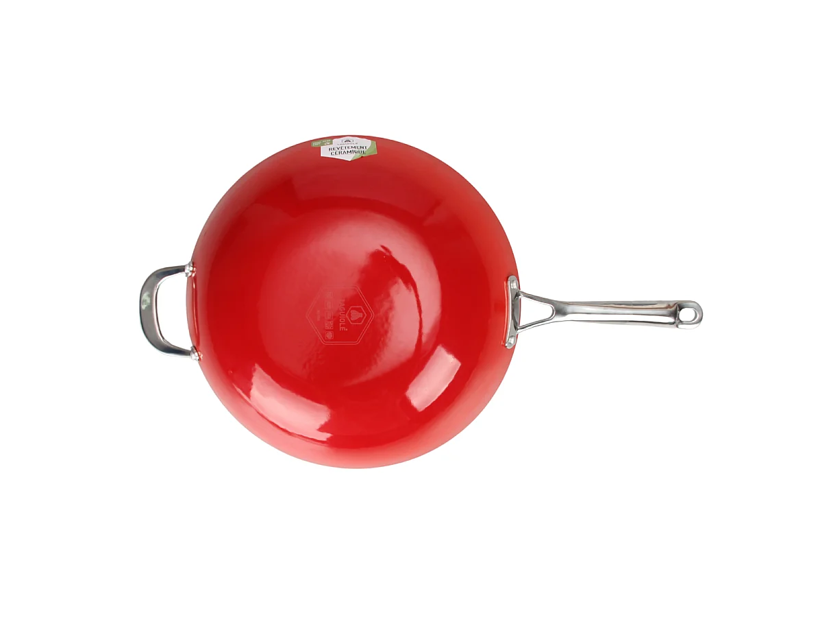 Wok rouge 32cm - "Red AirIron"