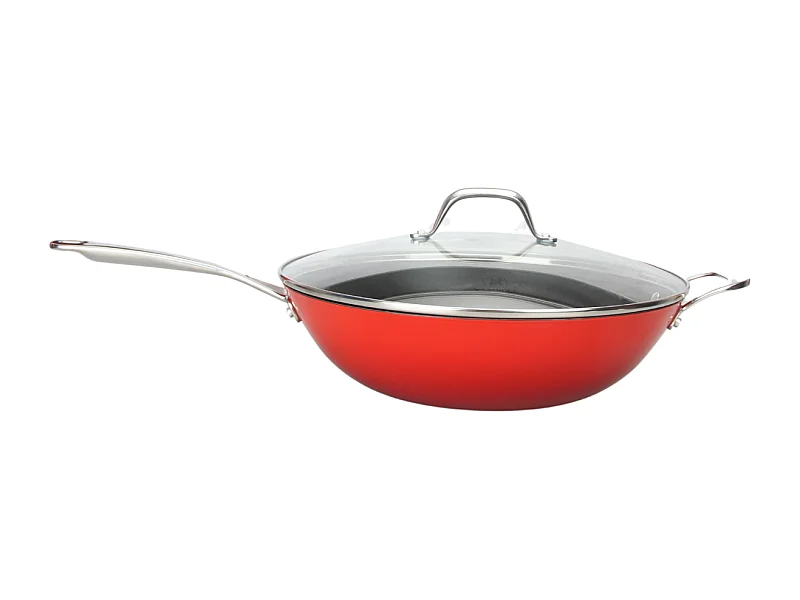 Wok rouge 32cm - "Red AirIron"