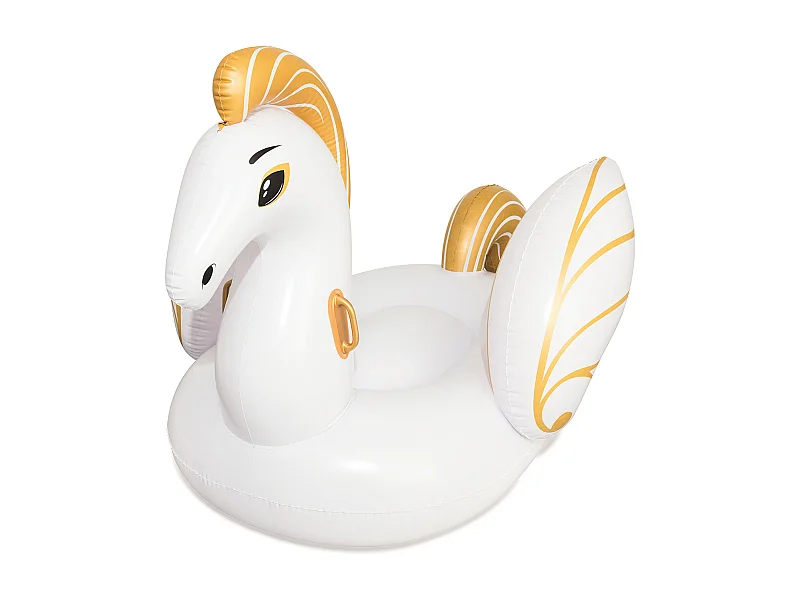 Grand cheval Pégase à chevaucher - 231 x 150 cm