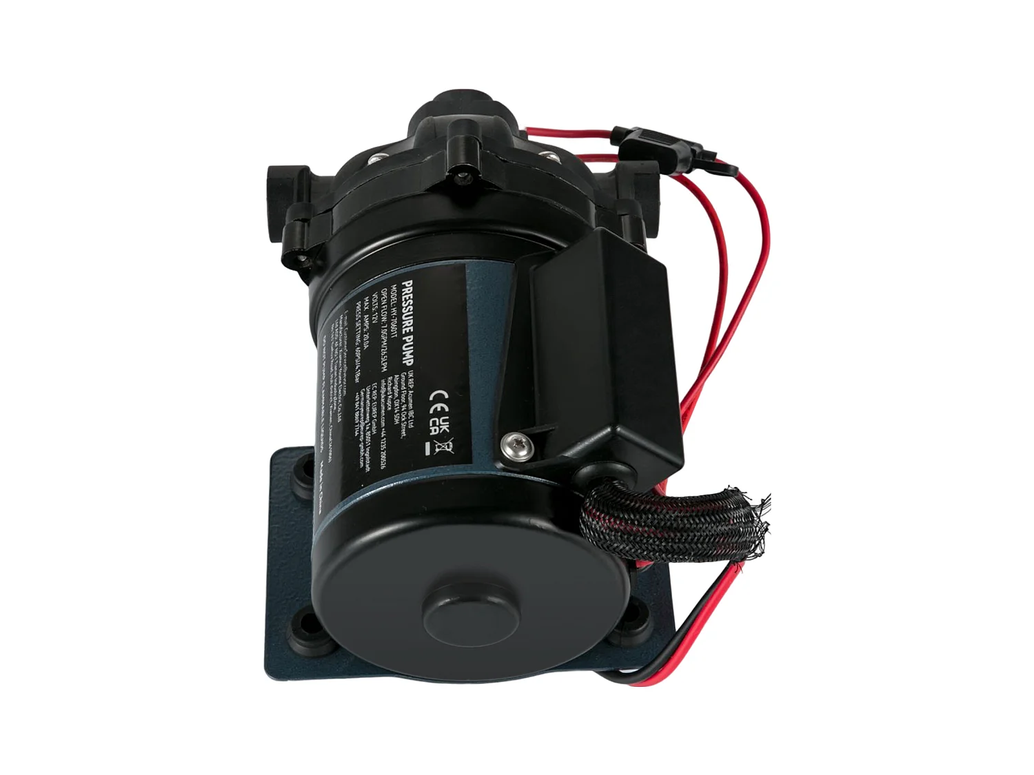 Pompe à Eau SucceBuy, 12 V CC, 7 GPM, 60 PSI, Pompe à Eau Auto-Amorçante à Levage Max. 304.8cm avec Valve EPDM