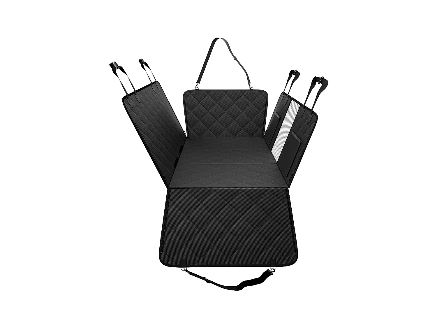 Housse de Siège pour Animaux SucceBuy 135 x 63 cm, supporte 159 kg, Housse de Siège Arrière pour Chien