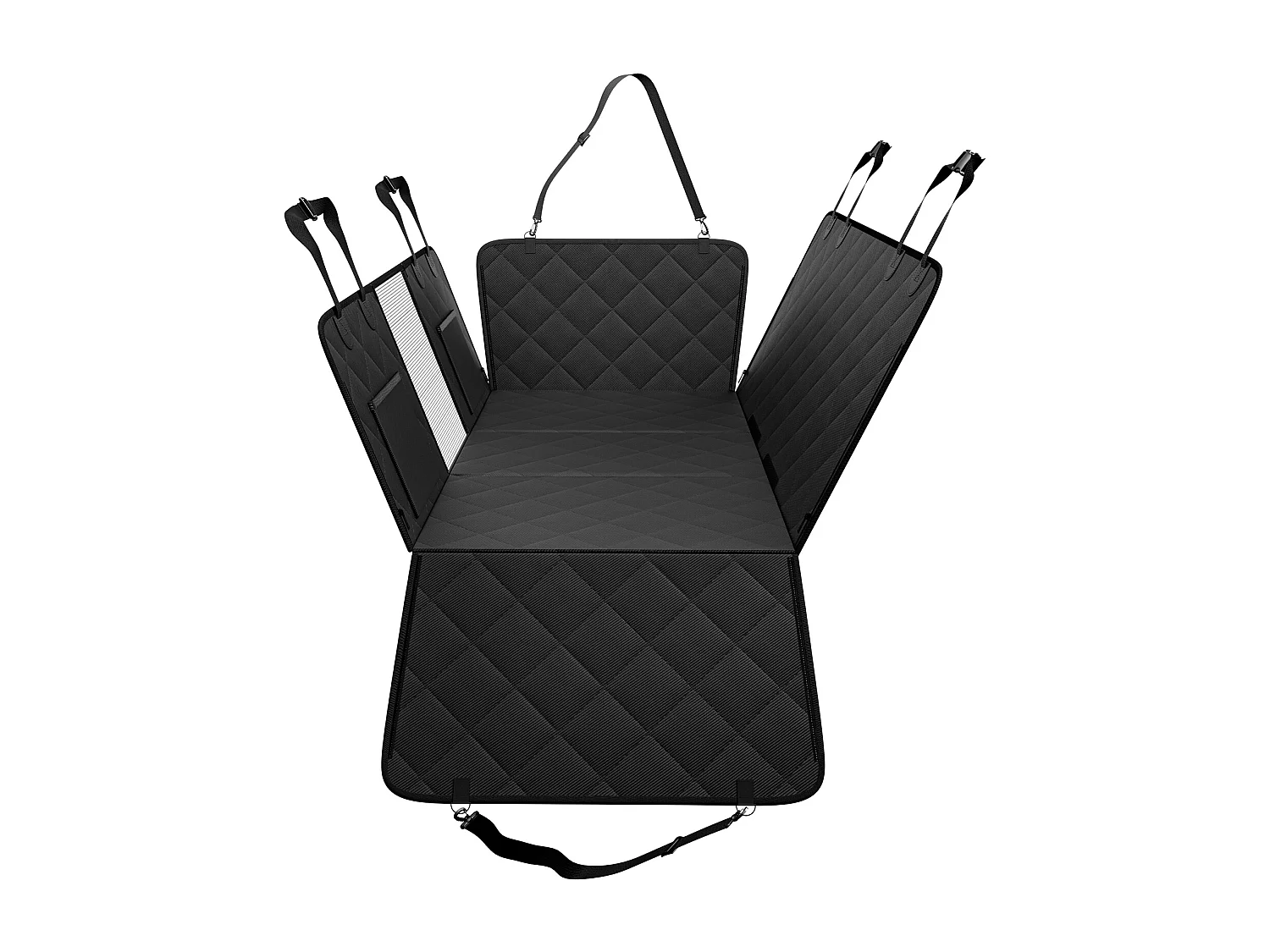 Housse de Siège pour Animaux SucceBuy 135 x 63 cm, supporte 159 kg, Housse de Siège Arrière pour Chien