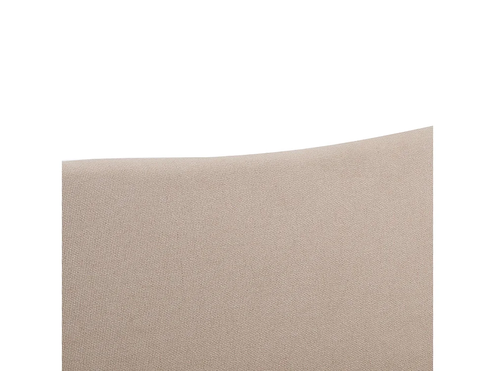 Napo - Lit coffre en tissu 160x200cm - Beige