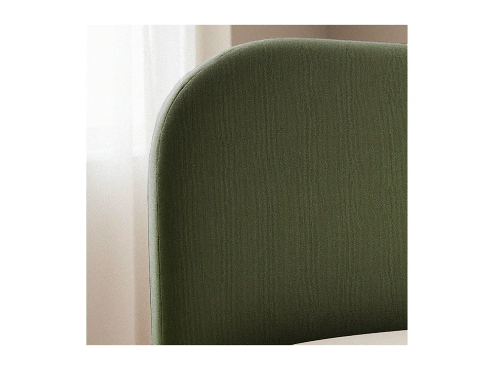 Napo - Lit coffre en tissu 140x190cm - Vert kaki