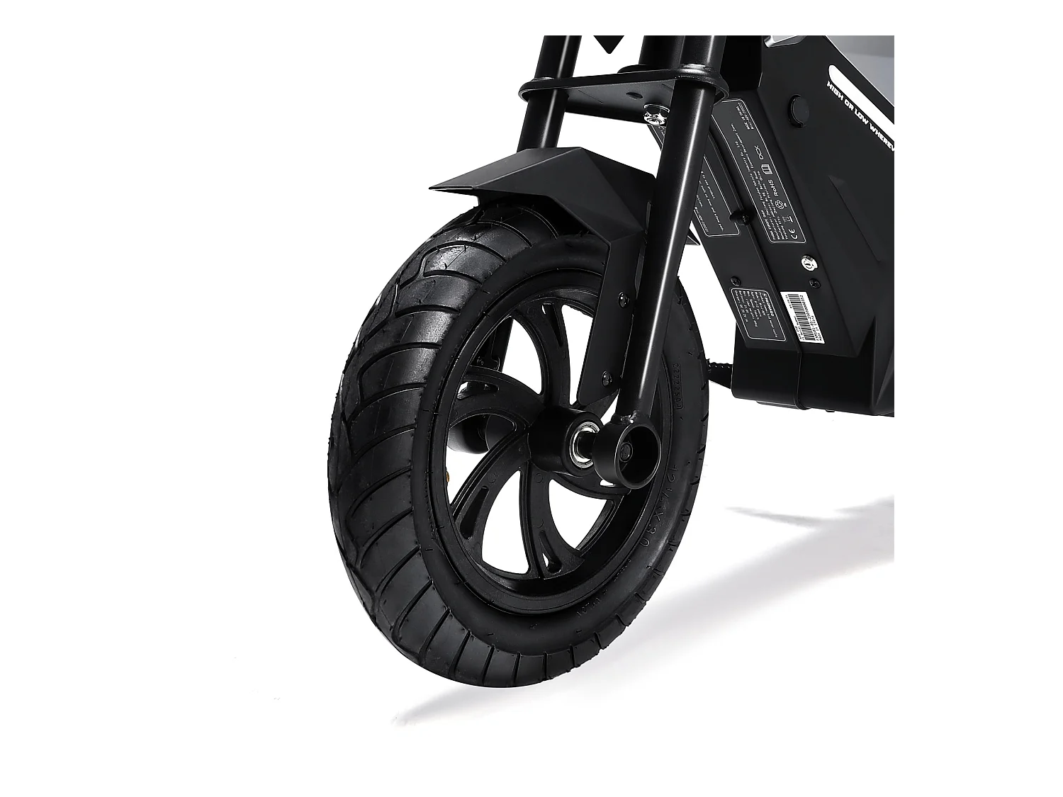 Motor eléctrico para niños, 16 km/h, 250 W, 12,5", 3 velocidades, LED