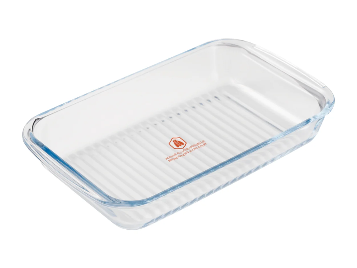 3 plats au four en verre