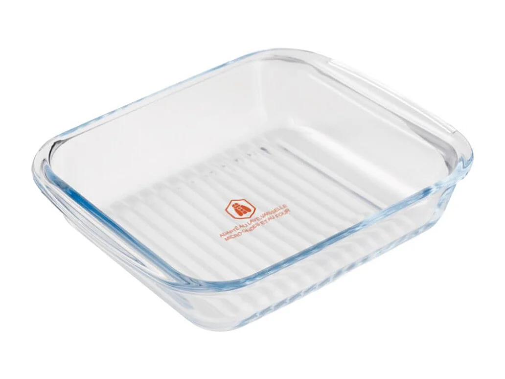 3 plats au four en verre