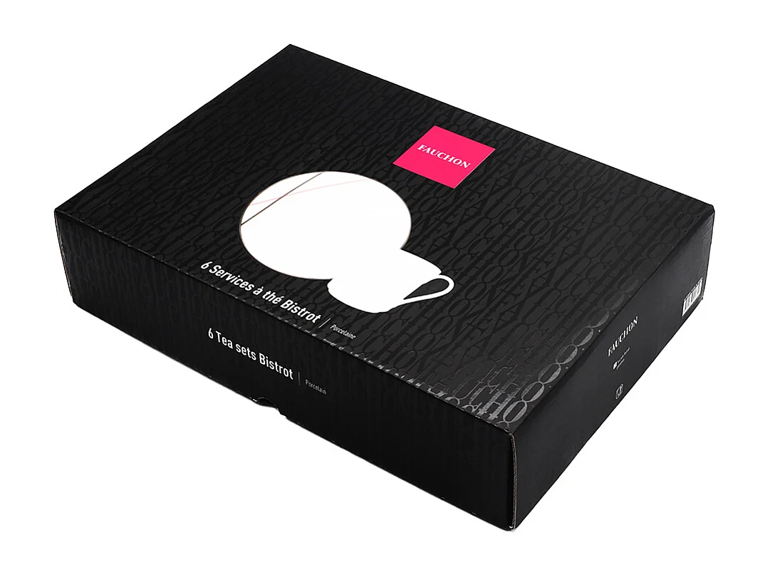 Coffret 6 services à thé BISTROT