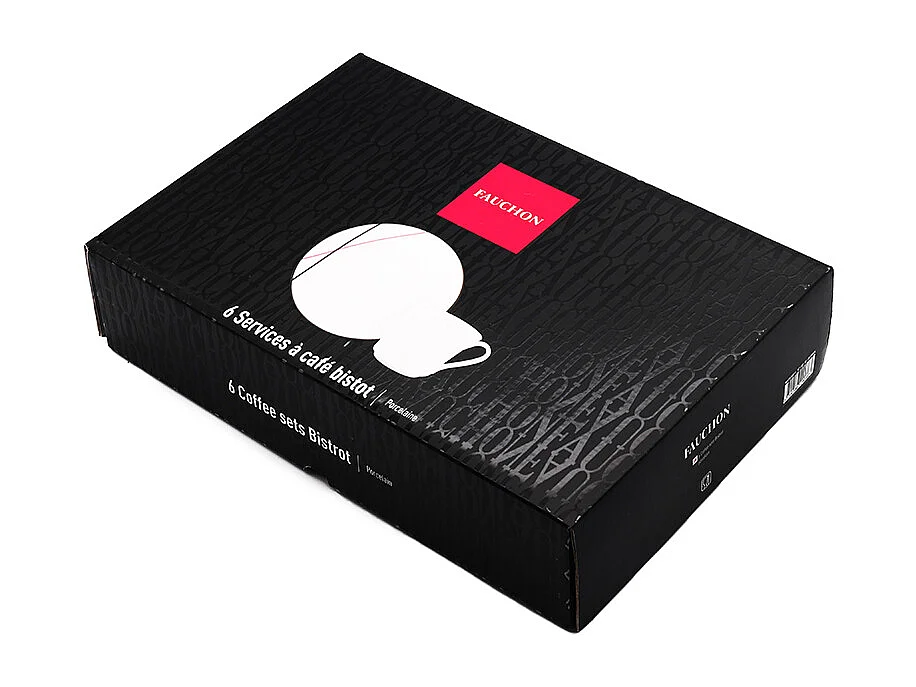 Coffret 6 services à café BISTROT