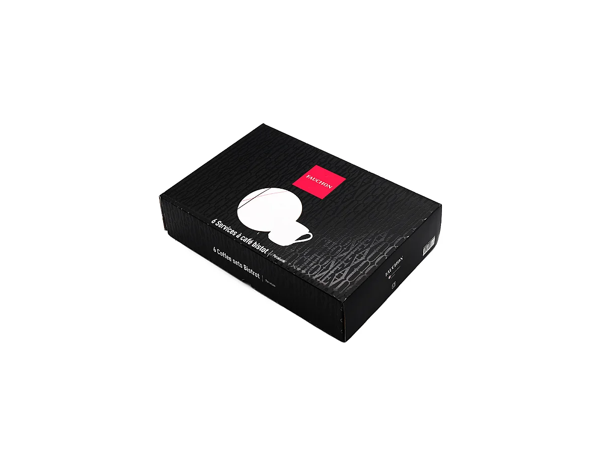 Coffret 6 services à café BISTROT
